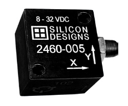 2460电容式三轴加速度传感器（±2~400g）